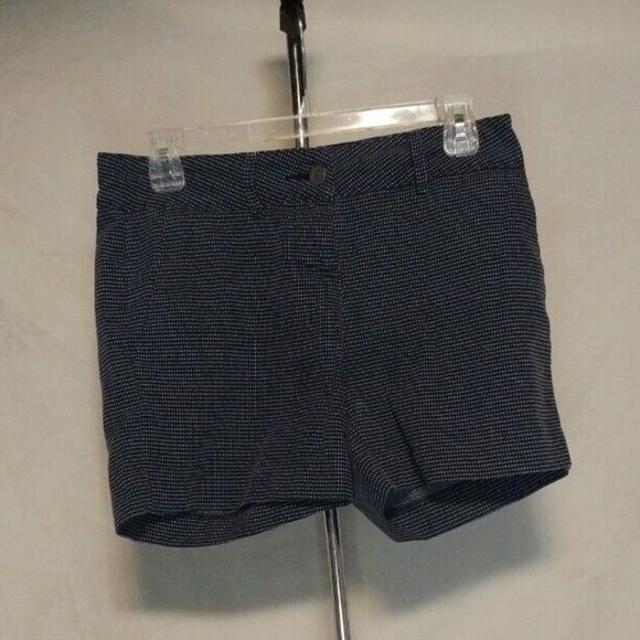 The Limited Navy & White Polka dot shorts size 4 - Picture 1 of 4
